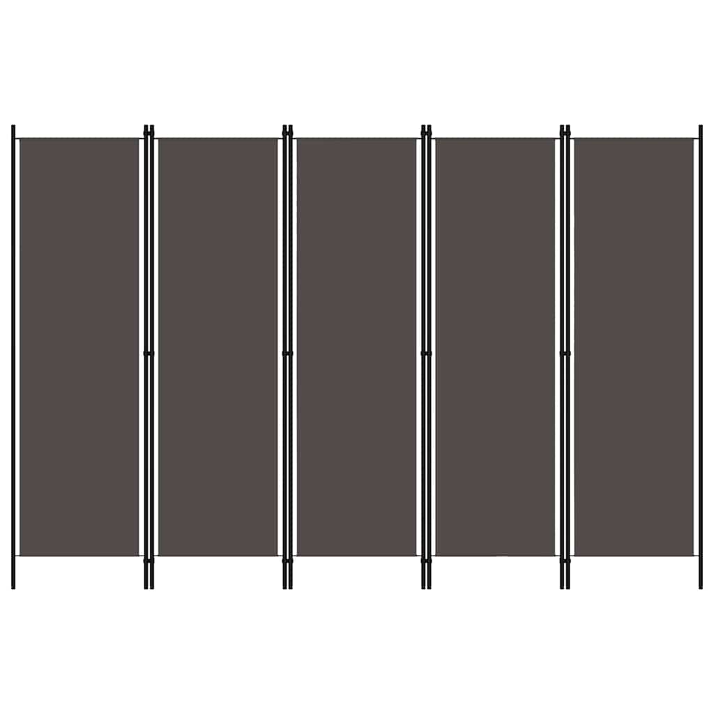 vidaXL Kamerscherm met 3 panelen 150x180 cm wit