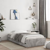 vidaXL Bedframe met lades bewerkt hout wit 200x200 cm