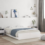 vidaXL Bedframe met lades bewerkt hout wit 200x200 cm
