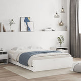 vidaXL Bedframe met lades bewerkt hout wit 200x200 cm