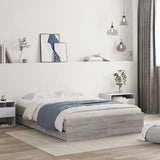 vidaXL Bedframe met lades bewerkt hout wit 200x200 cm