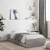 vidaXL Bedframe met lades bewerkt hout wit 200x200 cm