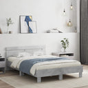 vidaXL Cadre de lit avec pieds en bois 200x200 cm