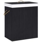 vidaXL Rectangular Laundry Basket Bamboo Natural