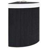 vidaXL Hoekwasmand 60 L bamboe