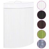 vidaXL Hoekwasmand 60 L bamboe