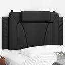 vidaXL Headboard Cushion "Viana" Black 100 cm Artificial Leather