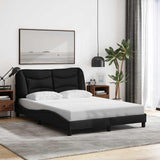 vidaXL Bedframe zonder matras "Hvar" 80x200 cm stof lichtgrijs