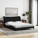 vidaXL Bedframe zonder matras "Hvar" 80x200 cm stof lichtgrijs