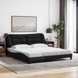 vidaXL Bedframe zonder matras "Hvar" 80x200 cm stof lichtgrijs