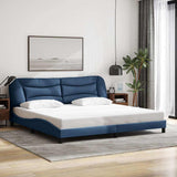 vidaXL Bedframe zonder matras "Hvar" 80x200 cm stof lichtgrijs