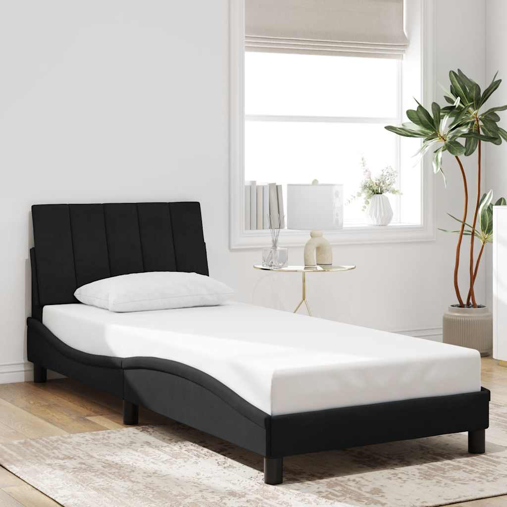 vidaXL Cadre de lit pour matelas "Hanko" 80x200 cm gris clair