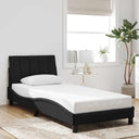 vidaXL Cadre de lit pour matelas "Hanko" 80x200 cm gris clair
