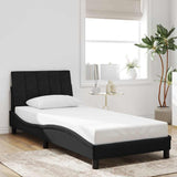 vidaXL Cadre de lit pour matelas "Hanko" 80x200 cm gris clair