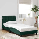 vidaXL Cadre de lit pour matelas "Hanko" 80x200 cm gris clair
