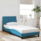 vidaXL Cadre de lit pour matelas "Hanko" 80x200 cm gris clair