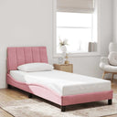 vidaXL Cadre de lit pour matelas "Hanko" 80x200 cm gris clair