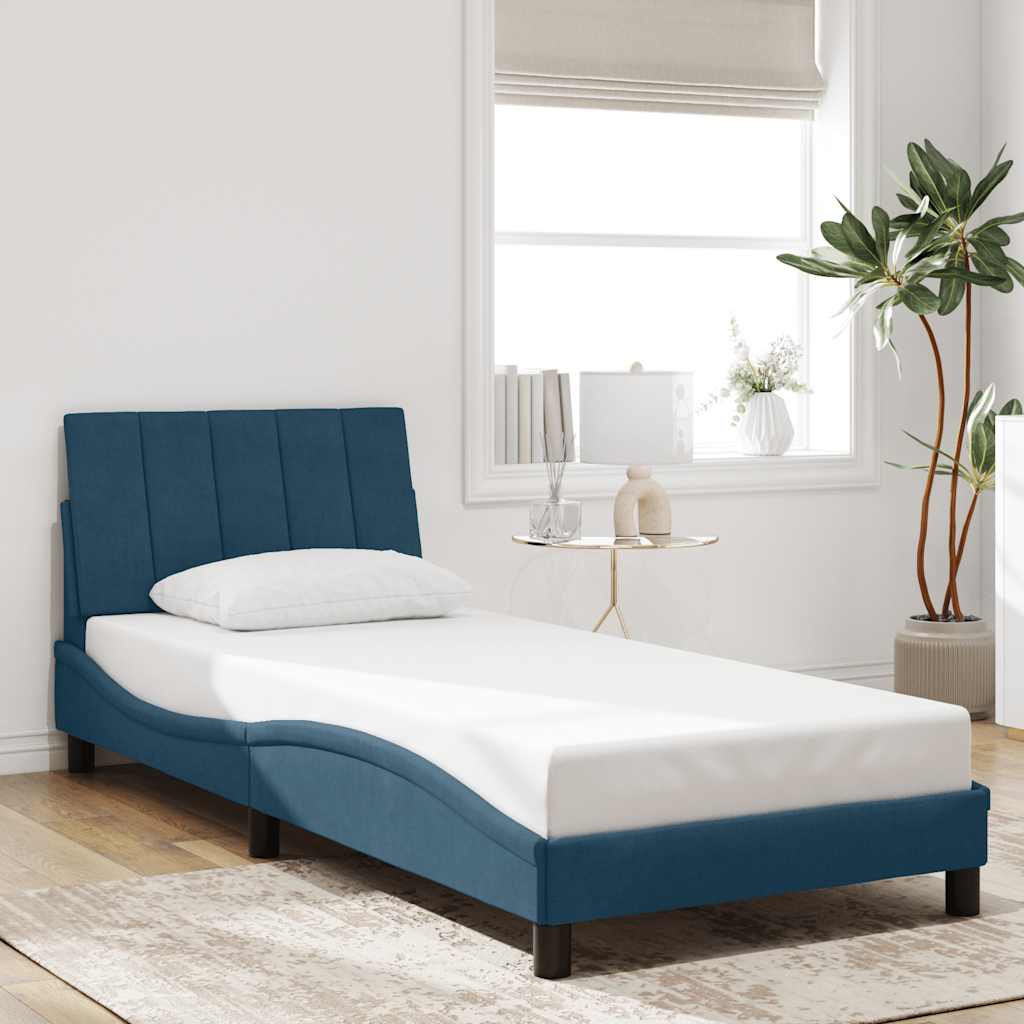 vidaXL Cadre de lit pour matelas "Hanko" 80x200 cm gris clair