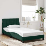 vidaXL Cadre de lit pour matelas "Hanko" 80x200 cm gris clair