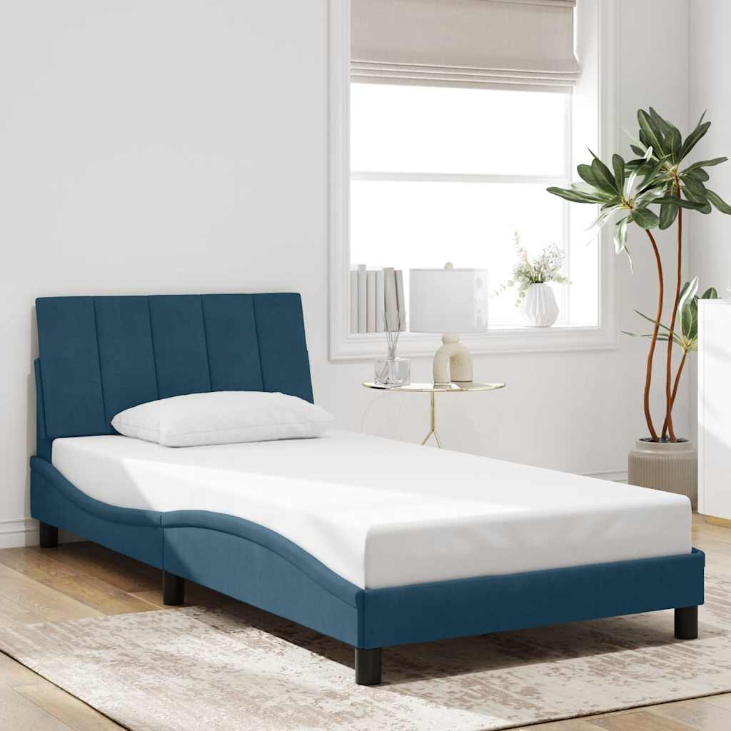 vidaXL Cadre de lit pour matelas "Hanko" 80x200 cm gris clair