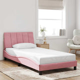 vidaXL Cadre de lit pour matelas "Hanko" 80x200 cm gris clair