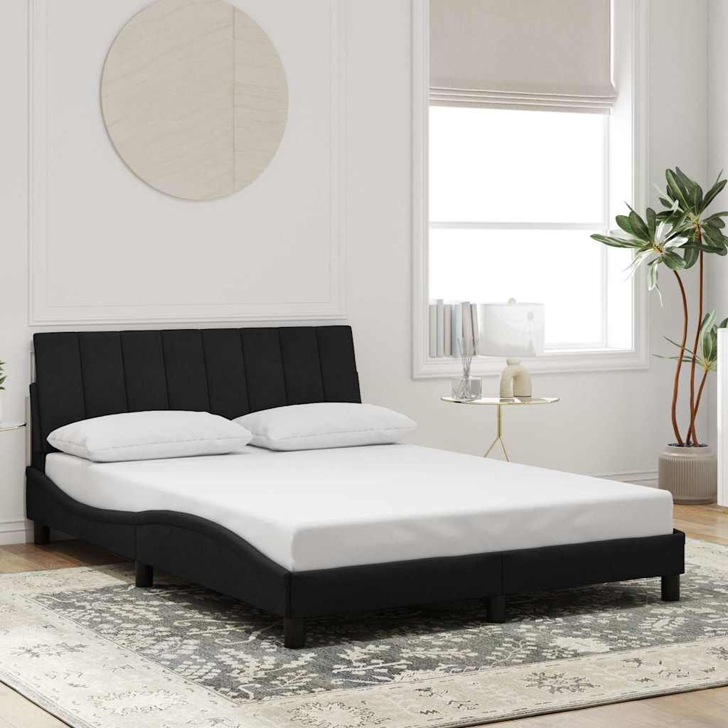 vidaXL Cadre de lit pour matelas "Hanko" 80x200 cm gris clair