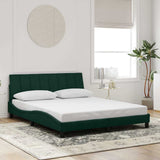 vidaXL Cadre de lit pour matelas "Hanko" 80x200 cm gris clair