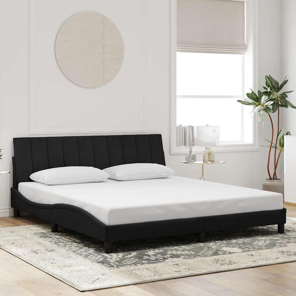 vidaXL Cadre de lit pour matelas "Hanko" 80x200 cm gris clair