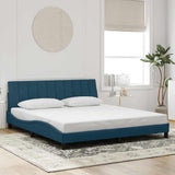 vidaXL Cadre de lit pour matelas "Hanko" 80x200 cm gris clair