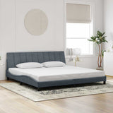 vidaXL Cadre de lit pour matelas "Hanko" 80x200 cm gris clair