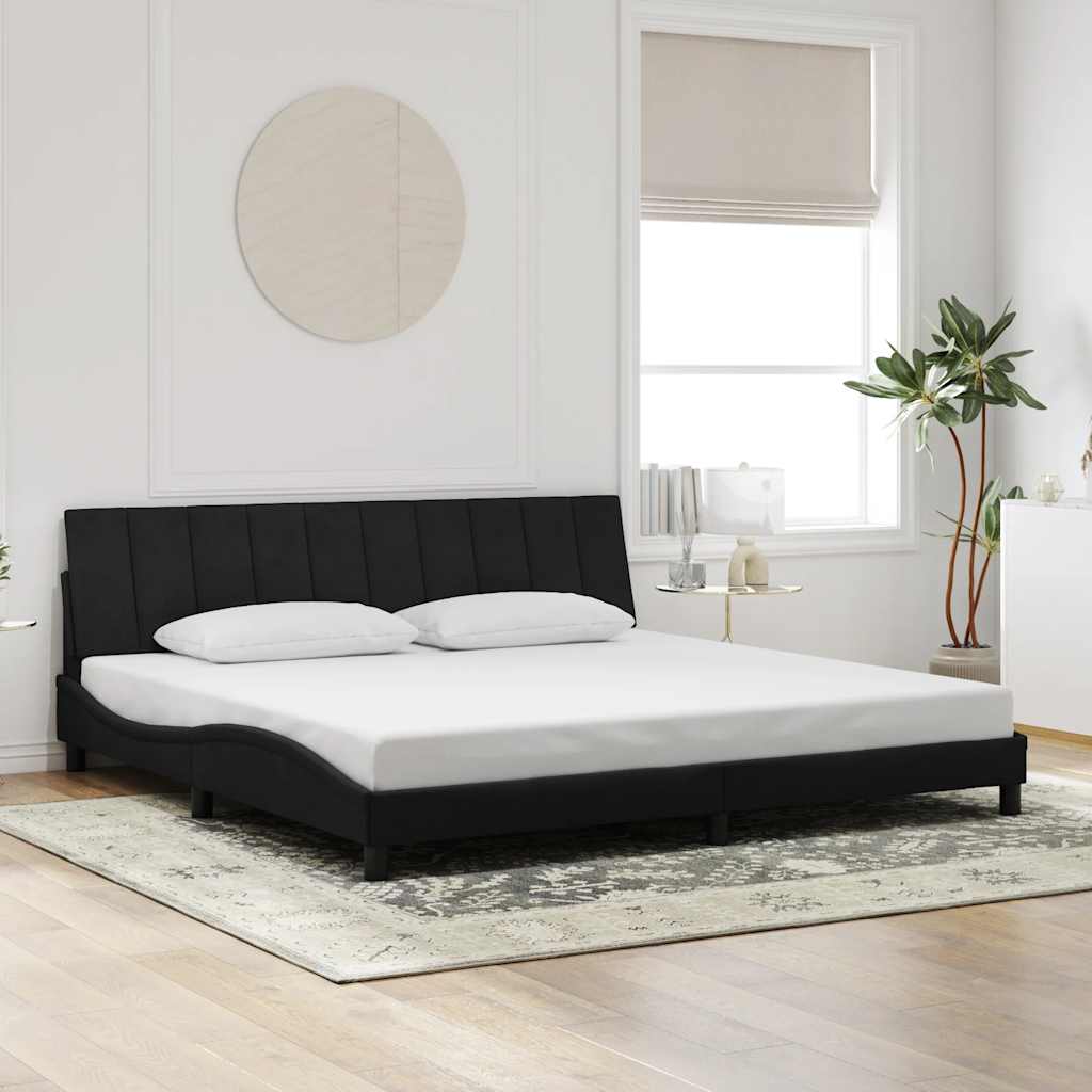 vidaXL Cadre de lit pour matelas "Hanko" 80x200 cm gris clair