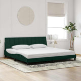 vidaXL Cadre de lit pour matelas "Hanko" 80x200 cm gris clair
