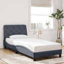 vidaXL Cadre de lit pour matelas 80x200 cm avec poignées lumineuses