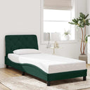 vidaXL Cadre de lit pour matelas 80x200 cm avec poignées lumineuses