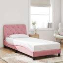 vidaXL Cadre de lit pour matelas 80x200 cm avec poignées lumineuses