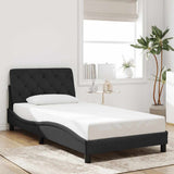 vidaXL Bed Frame without Mattress 80x200 cm Velvet Light Grey