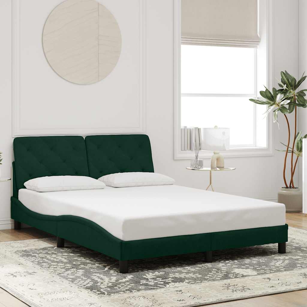 vidaXL Bed Frame without Mattress 80x200 cm Velvet Light Grey