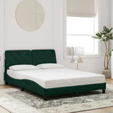 vidaXL Bed Frame without Mattress 80x200 cm Velvet Light Grey