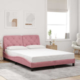 vidaXL Bed Frame without Mattress 80x200 cm Velvet Light Grey