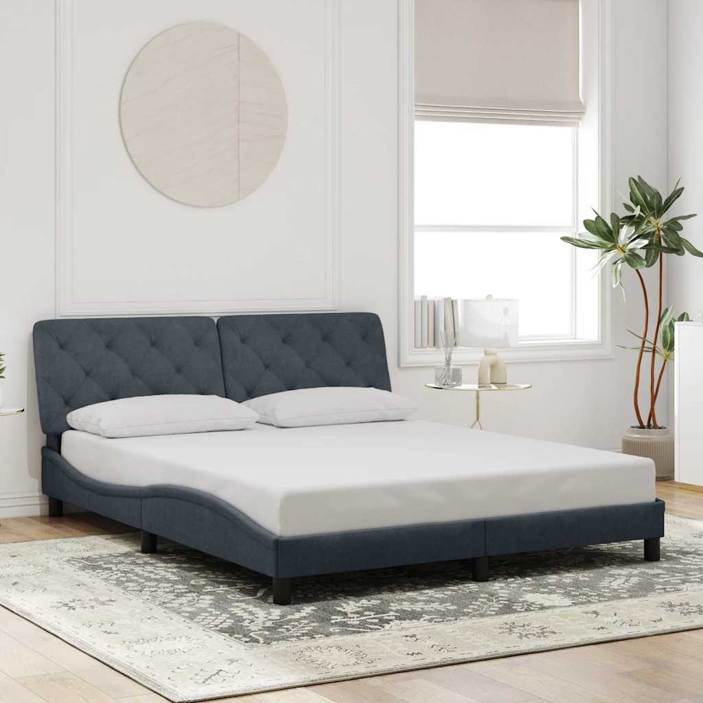 vidaXL Bed Frame without Mattress 80x200 cm Velvet Light Grey