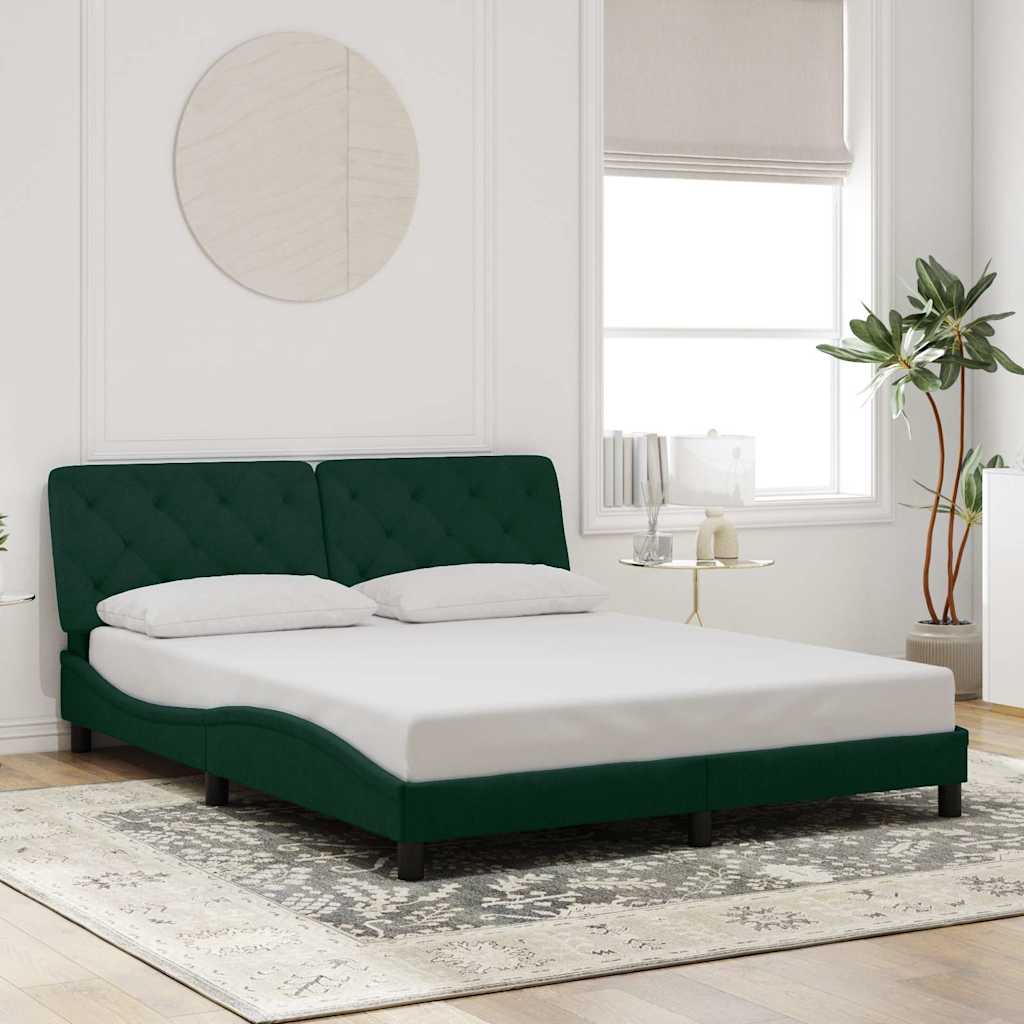 vidaXL Bed Frame without Mattress 80x200 cm Velvet Light Grey