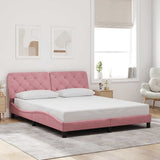 vidaXL Bed Frame without Mattress 80x200 cm Velvet Light Grey