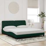 vidaXL Bed Frame without Mattress 80x200 cm Velvet Light Grey