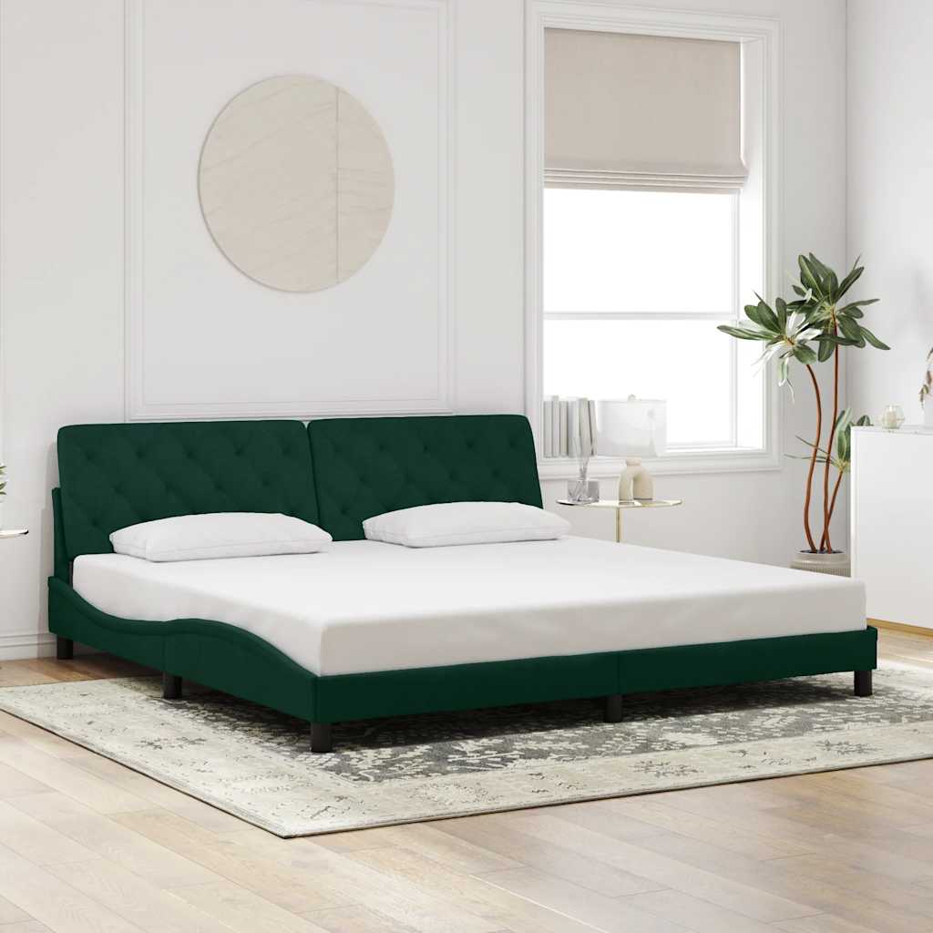 vidaXL Bed Frame without Mattress 80x200 cm Velvet Light Grey