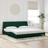 vidaXL Bed Frame without Mattress 80x200 cm Velvet Light Grey