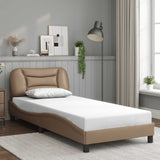 vidaXL Cadre de lit avec matelas "Hvar" noir d'art 80x200 cm