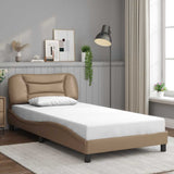 vidaXL Cadre de lit avec matelas "Hvar" noir d'art 80x200 cm