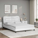 vidaXL Cadre de lit avec matelas "Hvar" noir d'art 80x200 cm