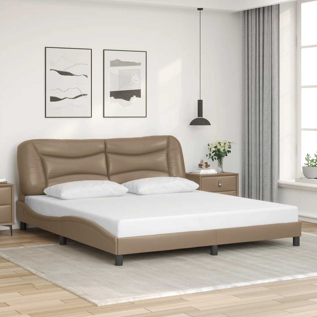 vidaXL Cadre de lit avec matelas "Hvar" noir d'art 80x200 cm