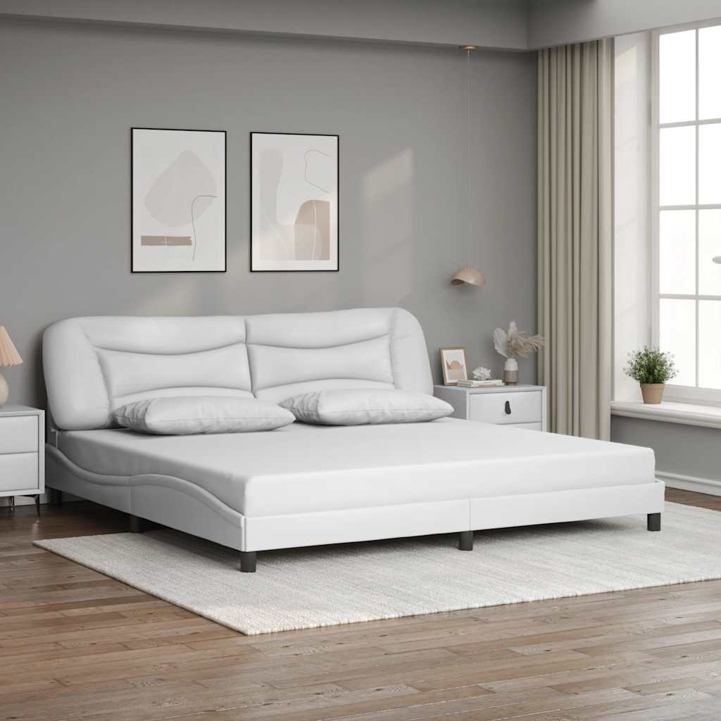 vidaXL Cadre de lit avec matelas "Hvar" noir d'art 80x200 cm